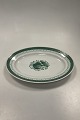 Royal 
Copenhagen Grøn 
Tranquebar 
Ovalt Fad No. 
928