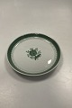 Royal 
Copenhagen Grøn 
Tranquebar 
Rundt Fad No. 
1195