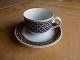 Liselund dark blue porcelain by Royal Copenhagen, 
set of coffee cups 072/073 with the same pattern.