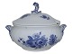 Blue Flower CurvedRare small soup tureen #1747