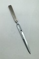 Dansk Sterling 
Sølv Brevkniv 
Måler 21 cm 
(8.26 inch) 
(Brugsspor)