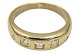 8 karat guld, 
ring med fem 
klare stene.
Stemplet "MS 
333". 
Ringstørrelse 
54.
Der er ...