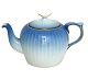Bing & 
Grøndahl, 
Ballerina med 
guld, Lyseblåt 
porcelæn med 
guldkant. 
Tekande. Nr. 
654. II. ...