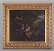 George Morland  
(1763-1804) , 
olie på lærred.
Motiv: En 
gruppe med æsel 
holder hvil i 
...