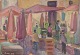 Aksel Møller 
(1909-1994), 
dansk kunstner. 
Olie på ...