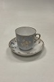Early Royal 
Copenhagen Art 
Nouveau Cup and 
Saucer No. 9
Measures cup 
6,4cm dia and 
6cm high ( ...