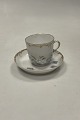 Early Royal 
Copenhagen Art 
Nouveau Cup and 
Saucer No. 10
Measures cup 
6,4cm dia and 
6cm high ...