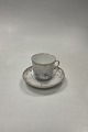 Early Royal 
Copenhagen Art 
Nouveau Cup and 
Saucer No. 12
Measures cup 
6,4cm dia and 
6cm high ...