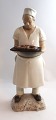 Bing & 
Grøndahl. 
Porcelænsfigur. 
Bager. Model 
2223. Højde 29 
cm. (1 
sortering)