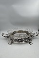 Bernard Hertz 
Art Nouveau 
Sølv / Glas 
Jardiniere fra 
1913