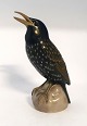 Bing & 
Grøndahl. 
Porcelænsfigur. 
Stær. Model 
1880. Højde ...