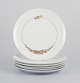 Bjørn Wiinblad 
for Rosenthal 
Studioline.
Et sæt på seks 
”Romanze” 
middagstallerkener 
i ...