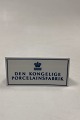 Royal 
Copenhagen 
Forhandler 
Skilt