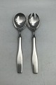 Hans Hansen 
Sterling Sølv / 
Stål Charlotte 
Salatsæt
Måler 19 cm 
(7.48 inch)
