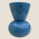 Holmegaard, Blå 
vase, 20cm høj, 
15cm i diameter 
*Pæn stand*