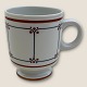 Bing & 
Grøndahl, 
Tivoli, 
Kaffekrus uden 
underkop 3305, 
8cm høj, 6,5cm 
i idameter, 
Design Martin 
...