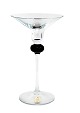 Holmegaard, 
Monte Carlo 
barserie, 
designet af 
Michael Bang 
1984. 
Lysestage. 
Højde 22,5 cm. 
...