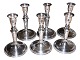 Svend Toxvaerd
3 pairs of 
ilver candle 
light holders 
...