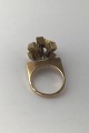 Hans Hansen 14 
Kt Guld Ring 
Moderne Måler 
Ring Str.53 (US 
6½) Vægt 12.33 
gr (0.43 oz)
