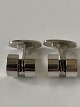 Georg Jensen 
Sterling Sølv 
Manchetknapper 
Nr. 67.
Designet af 
Sigvard 
Bernadotte. 
Bredde 1,3 ...