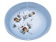 Royal 
Copenhagen 
Fajance 
Celeste, rund 
asiet.
Designet og 
signeret af 
Ellen ...