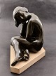 Just Andersen 
art deco 
discometal pige 
på marmorsokkel 
H. 30 cm. emne 
nr. 609426