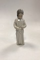 Royal 
Copenhagen 
Figur No. 408 - 
Godmorgen (Pige 
i natkjole). 
Designet af 
Michala 
Ahlmann. 1. ...