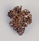 Flora Danica 
Jewellery, 
produceret hos 
Eggert. 
Stor 
”Persille” 
broche i 
forgyldt ...