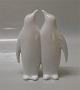 Bing & Grøndahl 
B&G 4205 
Pingvin - par 
17 cm Agnethe 
Jørgensen Blanc 
de chine 1. I 
fin og hel ...
