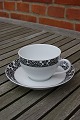 Pillivuyt 
fransk 
porcelæn, Bella 
Black kaffestel 
eller testel 
fra Pillivuyt, 
Frankrig.
Sæt ...