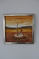Stig Sander 
Maleri
Ca.: 24cm x 
24cm inkl. 
ramme
Stig Sander: 
1945-2012 Eget 
galleri på Gl. 
...