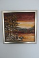 Stig Sander 
Maleri
Ca.: 24cm x 
24cm inkl. 
ramme
Stig Sander: 
1945-2012 Eget 
galleri på Gl. 
...