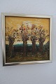 Stig Sander 
Maleri
Ca.: 24cm x 
24cm inkl. 
ramme
Stig Sander: 
1945-2012 Eget 
galleri på Gl. 
...