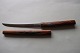 Gammel 
papir-/brevkniv 
med træskaft
Papir-
/brevkniven 
fungerer godt
L: 21cm
I god ...