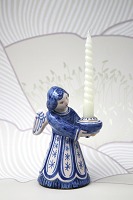 item no: L.Hjorth engel H: 11,5cm.