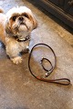Vintage Louis 
Vuitton 
hundehalsbånd 
(lille) & snor 
i LV monogram.
Længde på 
hundesnor: 
102cm. ...