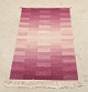 Swedish textile designer.Handwoven “Terass” rug in wool. Rölakan technique. Woven with ...