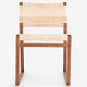 Børge Mogensen / Fredericia Furniture
BM 61 - Stol i mahogni med sæde og ryg i ny sjeneflet.
1 stk. på lager
