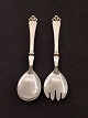 H C Andersen 
salat sæt 17 
cm. sølv og 
stål emne nr. 
611558