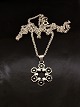 830 silver 
pendant D. 2.5 
cm. and 
sterling silver 
chain 70 cm. 
item no. 612116