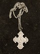 Sterling silver 
Dagmar cross 
and chain 3 x 
2.2 cm. and 38 
cm. item no. 
613054