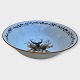 Mads Stage, 
Jagtstellet, 
Skål, 
Kronhjort, 23cm 
i diameter, 
højde 7,5 cm 
*Pæn stand*
