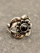 Georg Jensen 
sterling sølv 
ring størrelse 
53 moonlight 
blossom #10 med 
sorte agater 
som ny ...