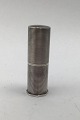 Dansk Sølv Læbestiftholder Måler 5.2 cm (2.04 inch) Vægt 38.75 gr (1.37 oz) (Brugsspor)