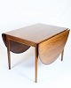 Dining table with flaps and pull-out in rosewood, designed by Arne Vodder, circa 1960s. Danish ...