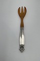 Georg Jensen 
Sølv Dronning 
Servingsgaffel 
med Horn No. 
108B