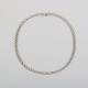 Italian 
necklace in 
sterling 
silver.