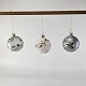 3 stk malede 
julekugler i 
glas med 
blomstermotiv
1641 178
I original 
kasse
Producent 
Royal ...