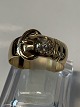 Men's Ring with Diamond, 18 caratStamp: 750.Size: 69 / Inner Diameter 21.96 ...
