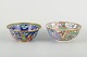 2 kinesiske 
skåle, porcelæn 
og cloisonné.
Et par 
dekorative 
kinesiske skåle 
fra 
1900-tallet. 
...